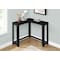 Monarch Specialties Accent Table, Console, Entryway, Narrow, Corner, Living Room, Bedroom, Black Laminate, Transitional I 3657 - alternate 2